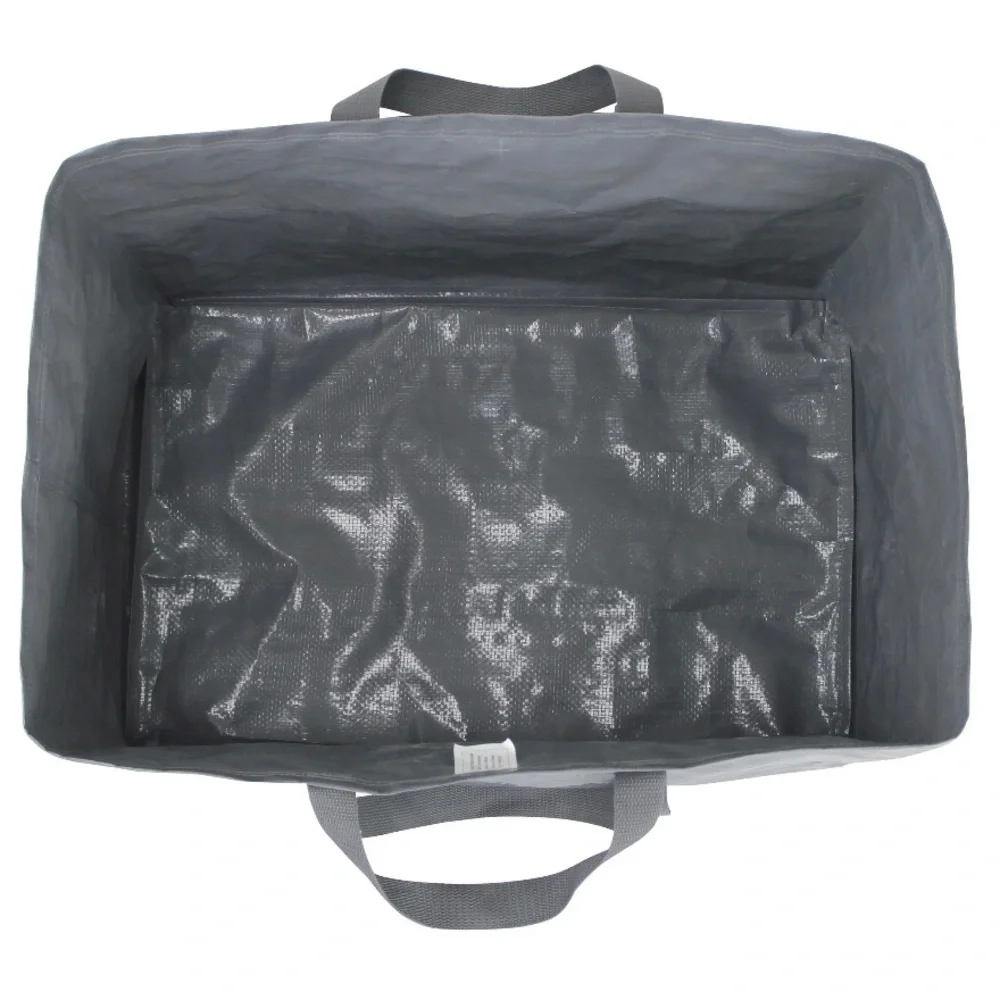 🧲$5🧲 NEW MAINSTAYS Heavy Duty Open Top Storage Bag Gray 19 Gallon, 1 Bag